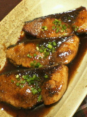ブリのバター風味★洋風照り焼き