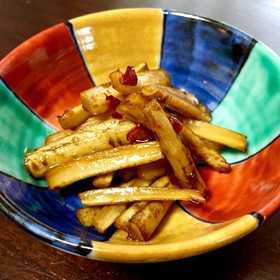 ご飯が進み過ぎる!ポリポリ無限ごぼう☆