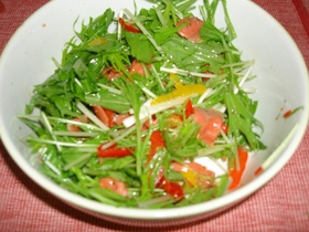 きって混ぜるだけ簡単生野菜サラダ☆