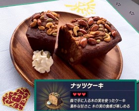 リンクのワイルド飯再現!ナッツケーキ