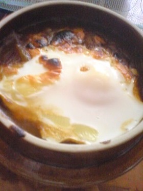 次の日のカレーで焼きカレー