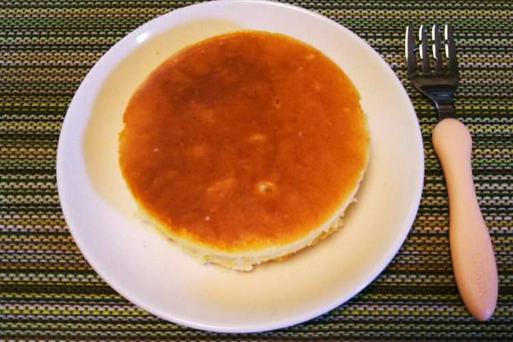 離乳食 手作りホットケーキの作り方 レシピ 作り方 By のびすけぽん クックパッド