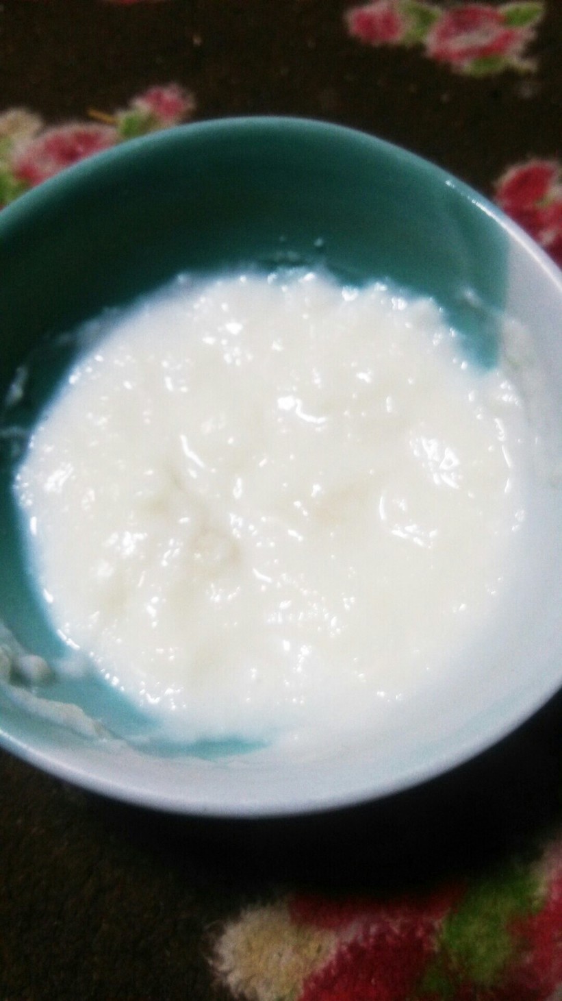 簡単離乳食初期～中期☆ミルクパンがゆの画像