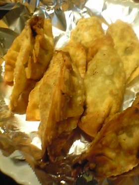 林檎とサツマイモのスイート餃子