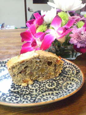 紅茶とフルーツのパウンドケーキ