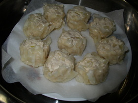 豆腐入りシュウマイ