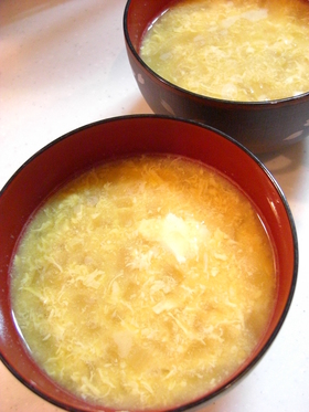 ✿玉ねぎとたまごの味噌汁✿