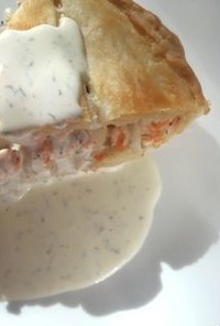 おもてなしの家庭料理◆鮭のクリームパイ