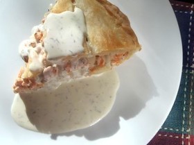 おもてなしの家庭料理◆鮭のクリームパイ