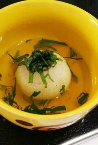 小玉葱の丸ごとスープ[離乳食・幼児食]