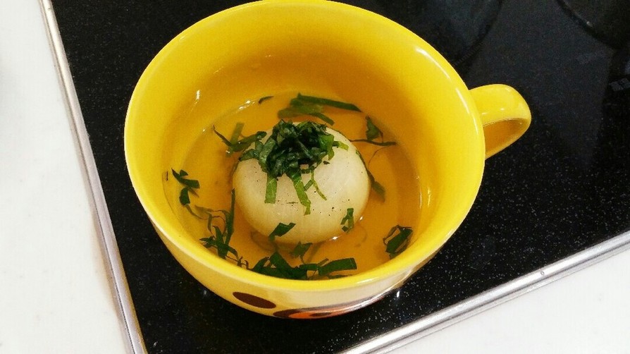 小玉葱の丸ごとスープ[離乳食・幼児食]の画像