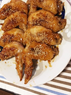 フライパンで簡単手羽先♡