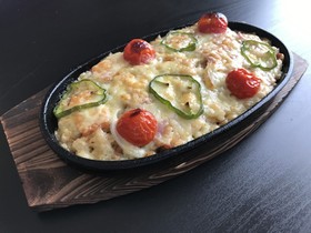 納豆ピザライス(ナピラ)