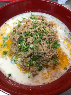 冷やし豆乳担々麺♪