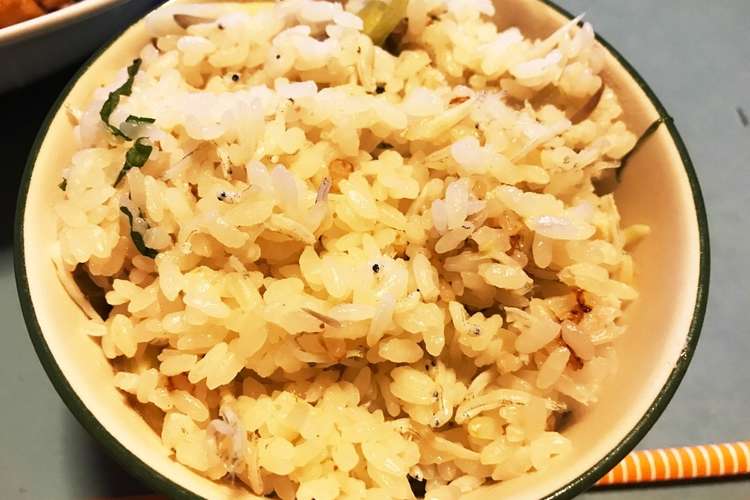 シラスとみょうがの炊き込みご飯 レシピ 作り方 By Mapponnao クックパッド 簡単おいしいみんなのレシピが361万品
