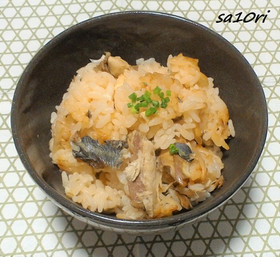 旨味たっぷりアジと新生姜の炊き込みご飯!