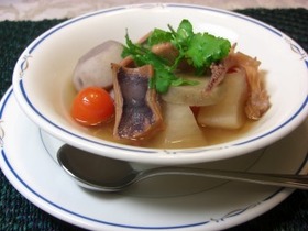乾物スープで心も体も温まる