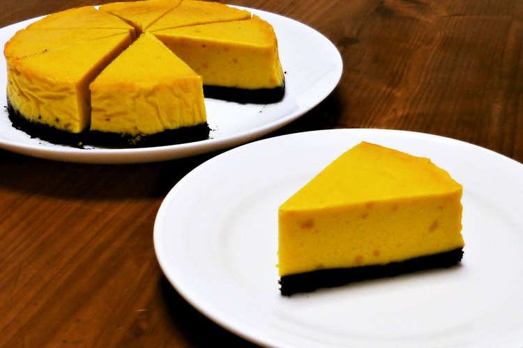 簡単 濃厚かぼちゃのチーズケーキ レシピ 作り方 By えみぴよ クックパッド 簡単おいしいみんなのレシピが375万品