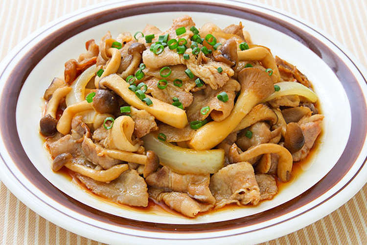 豚肉ときのこのさっぱり炒め レシピ 作り方 By ミツカン味ぽん クックパッド 簡単おいしいみんなのレシピが359万品
