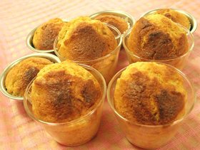 生姜湯の粉末で☆簡単バナナマフィン☆