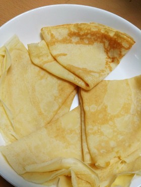もっちり本格的!美味しいクレープ生地
