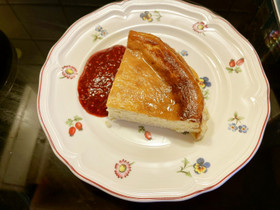 チーズケーキ☆ラズベリーソース添え