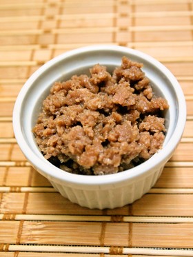 レンジで簡単♪鶏そぼろ