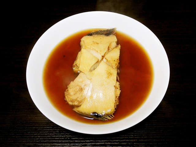 ぜいたく黒 カレイ 煮付け 最高の花の画像