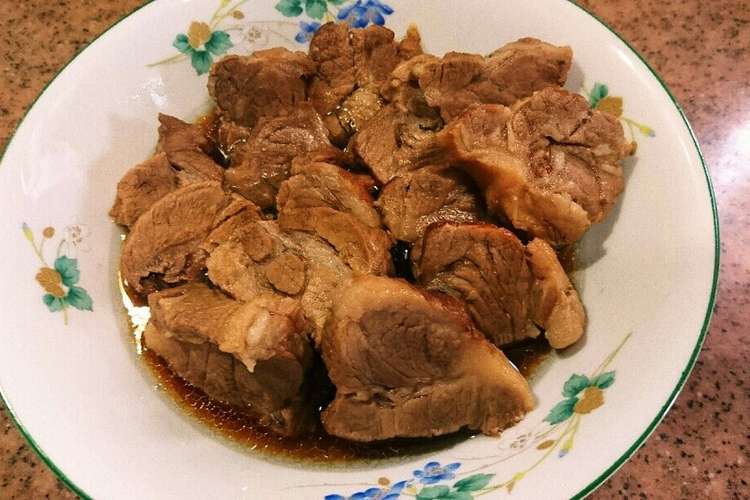 豚肩ロースブロック肉で簡単煮豚 レシピ 作り方 By ちよまごちゃん クックパッド 簡単おいしいみんなのレシピが352万品