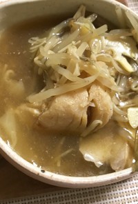 ぬか漬け魚で簡単こっくり中華風スープ