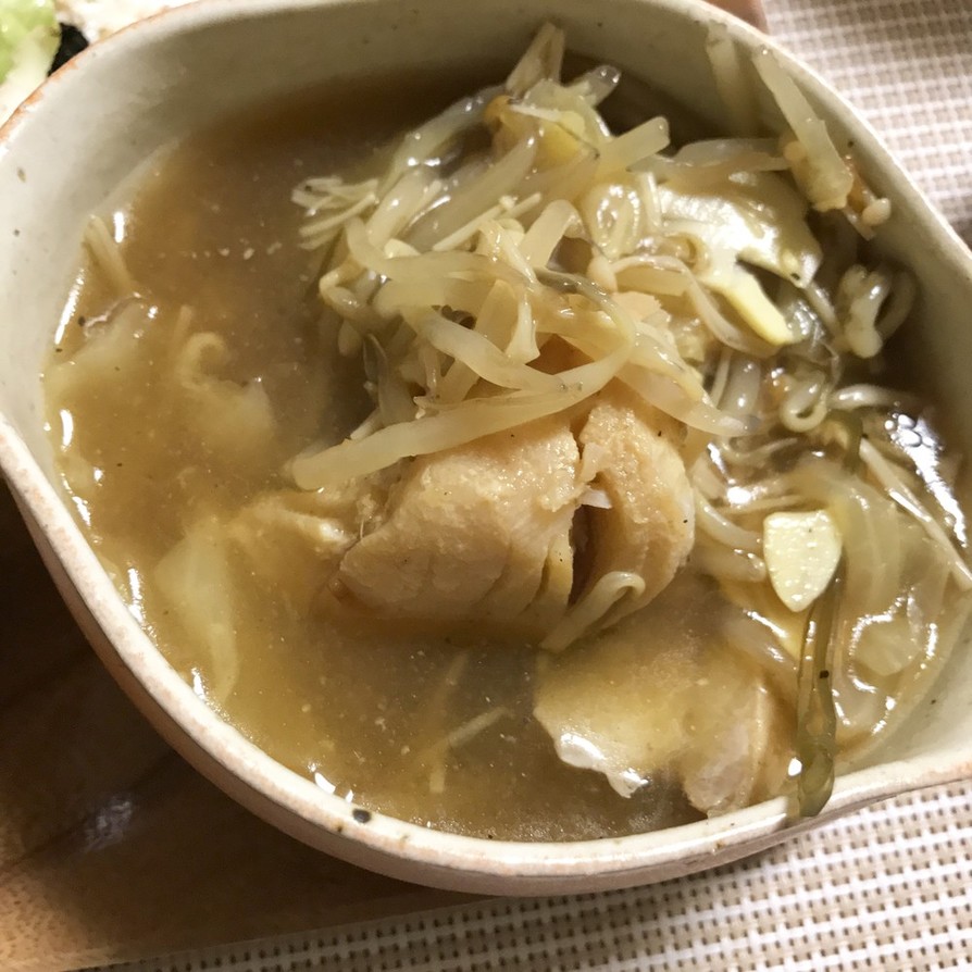 ぬか漬け魚で簡単こっくり中華風スープの画像