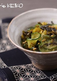 【農家のレシピ】きゅうりと高菜の炒め物