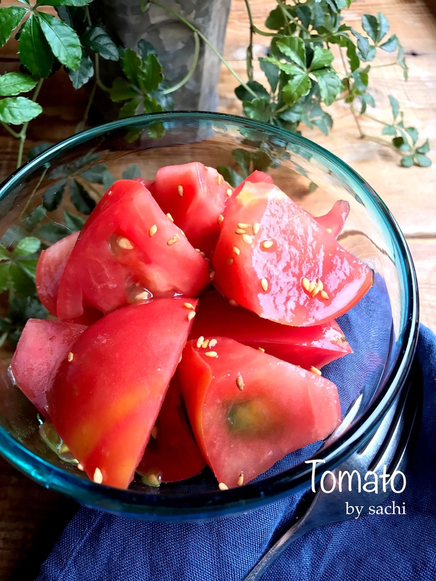 トマトのオイスー（オイ酢ー和え）の画像
