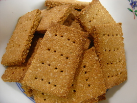 ノンオイル☆米ぬかグラハムクッキー