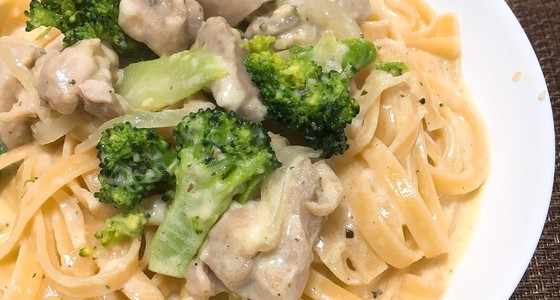 クリーミーチキンアルフレッドのレシピ