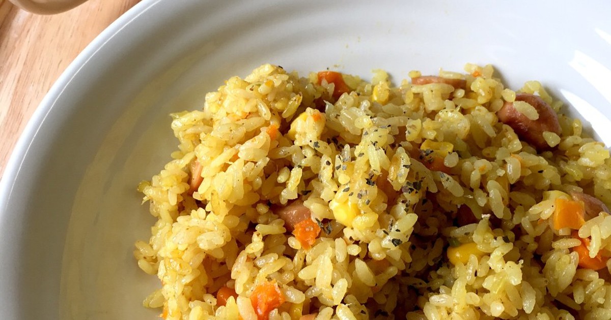 スパイシーヤギカレーライスピラフのレシピ