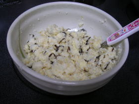 おから☆塩昆布チーズ