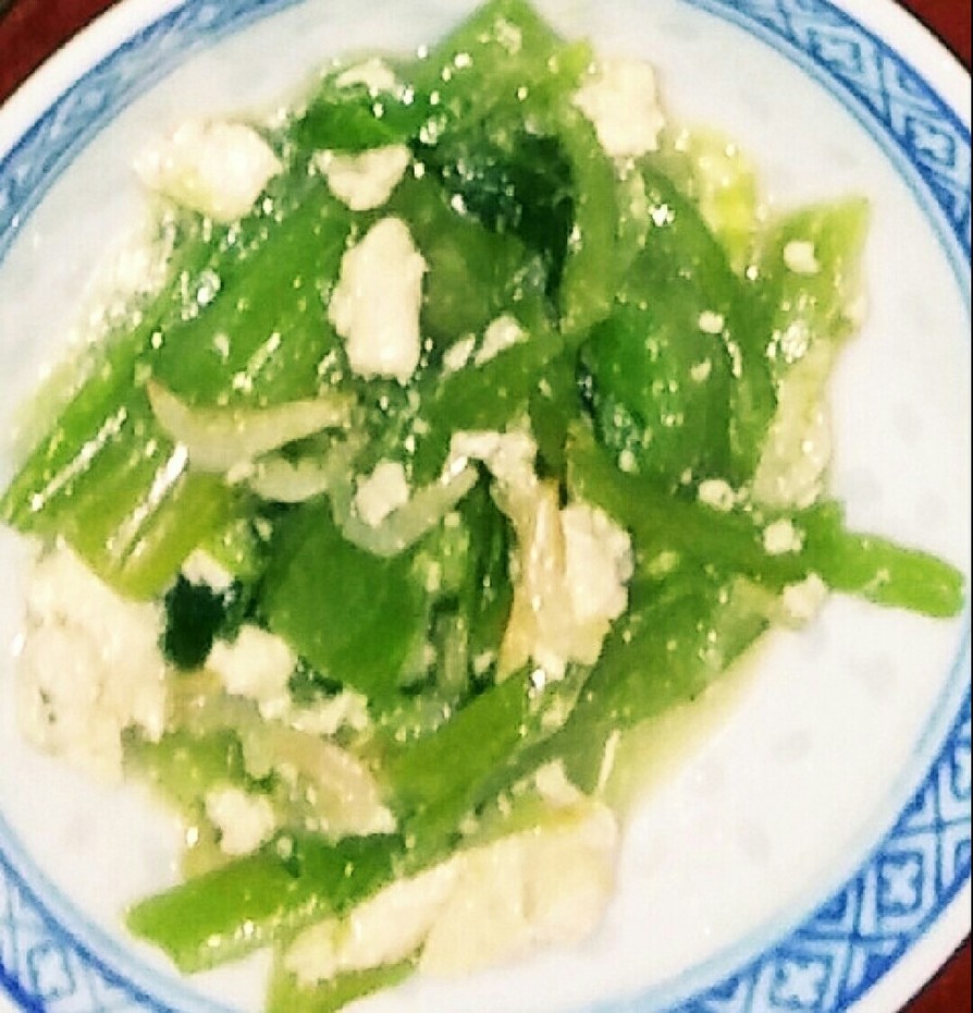 簡単♪美味しい☆小松菜と豆腐の炊いたん！の画像