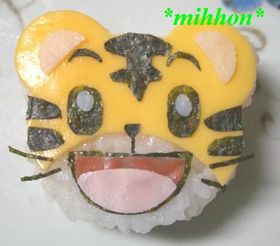 簡単★しまじろうおにぎり(キャラ弁)