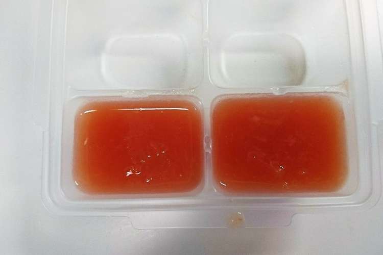 離乳食初期 トマト レシピ 作り方 By まぁぁぁぁさ 写メ付 クックパッド 簡単おいしいみんなのレシピが359万品