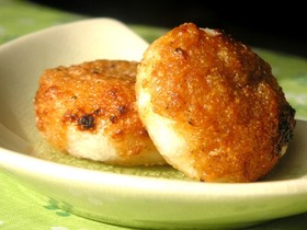 ■ご飯でじゅうねん味噌団子■