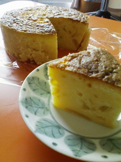 柚子のバターケーキの写真