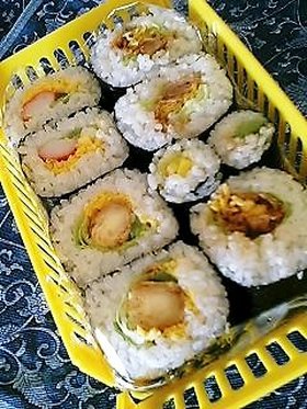 何でも巻き寿司