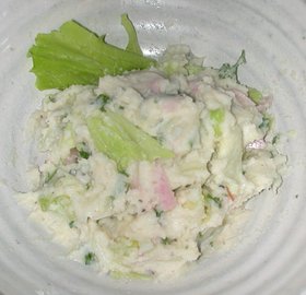 今日のポテトサラダ