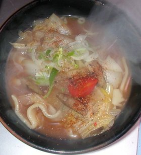 だんご汁鍋!?