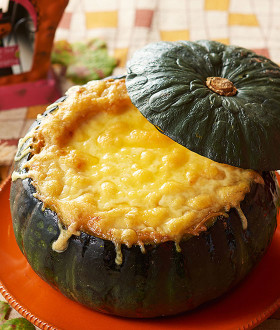 丸ごと!かぼちゃのチーズドリア