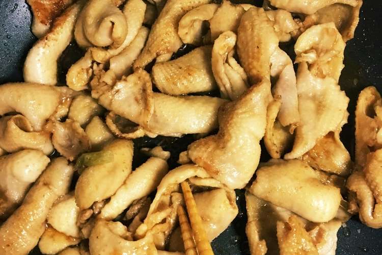 おつまみに 簡単鶏皮焼肉のタレ焼き レシピ 作り方 By クモナベイベー クックパッド 簡単おいしいみんなのレシピが356万品