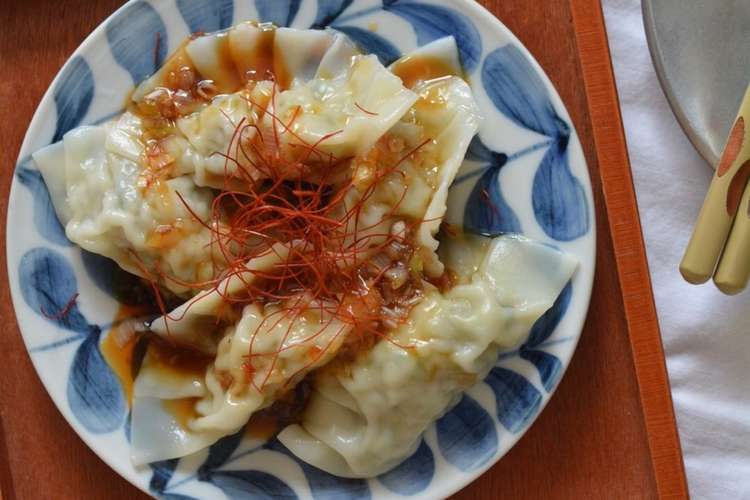 オイスーで食べる水餃子 タレのレシピ レシピ 作り方 By Hapiatti クックパッド 簡単おいしいみんなのレシピが356万品