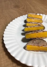 バターナッツ南瓜の豚巻き