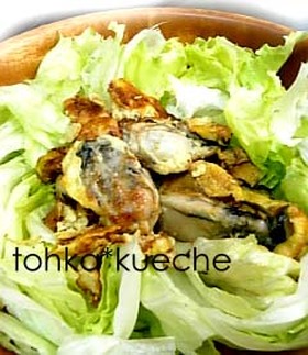 牡蠣のチーズ風味たまご焼き